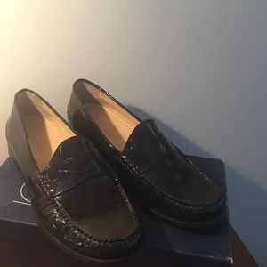 Cole Haan patent leather loafer
